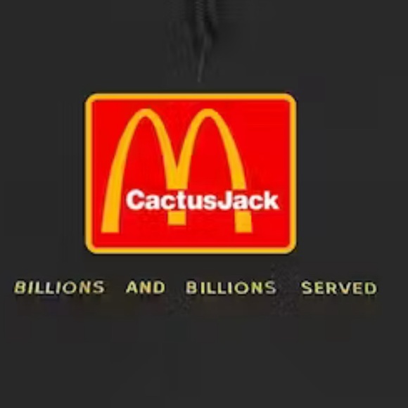 CACTUS JACK BY TRAVIS SCOTT McDonald’s BILLIONS SERVED HOODIE - Picture 3 of 10